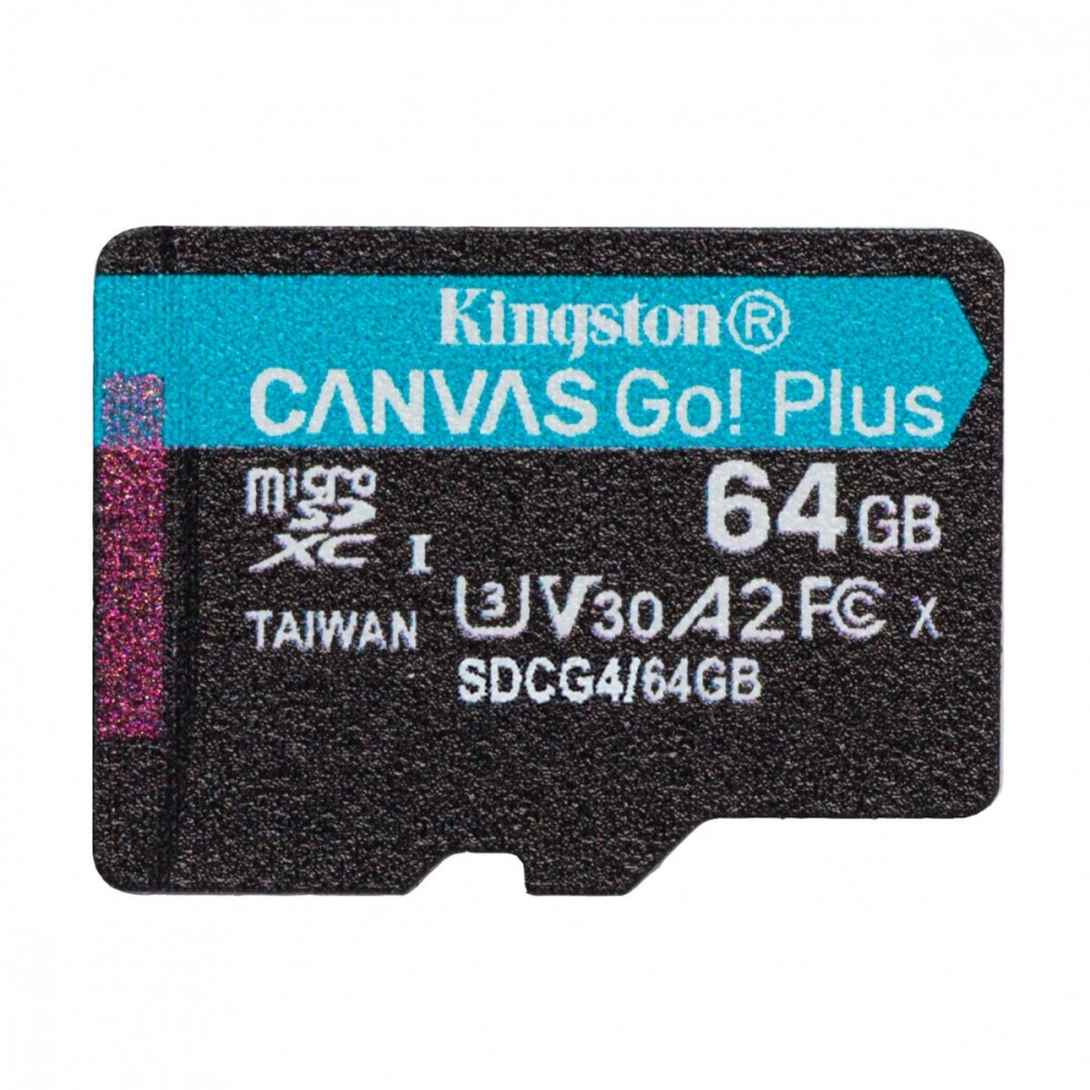 KINGSTON Memory card microSD 64GB Canvas