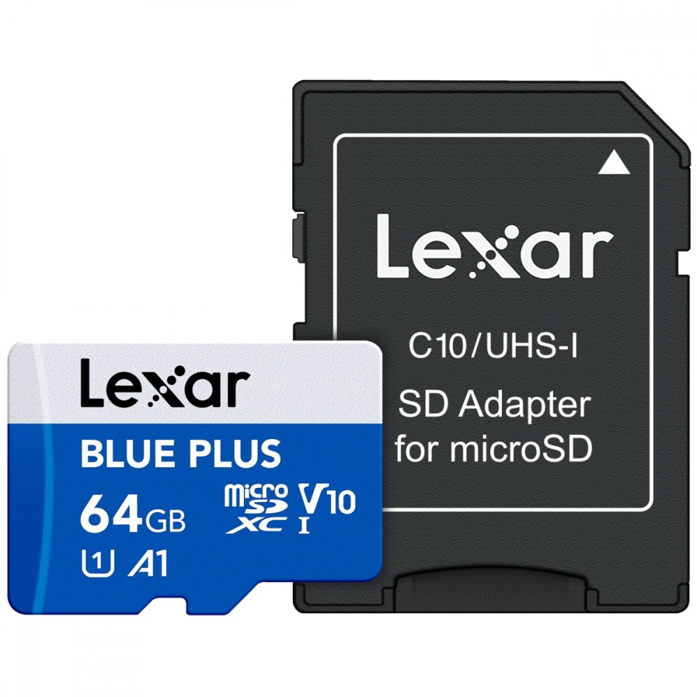 LEXAR Memory card microSD card 64GB