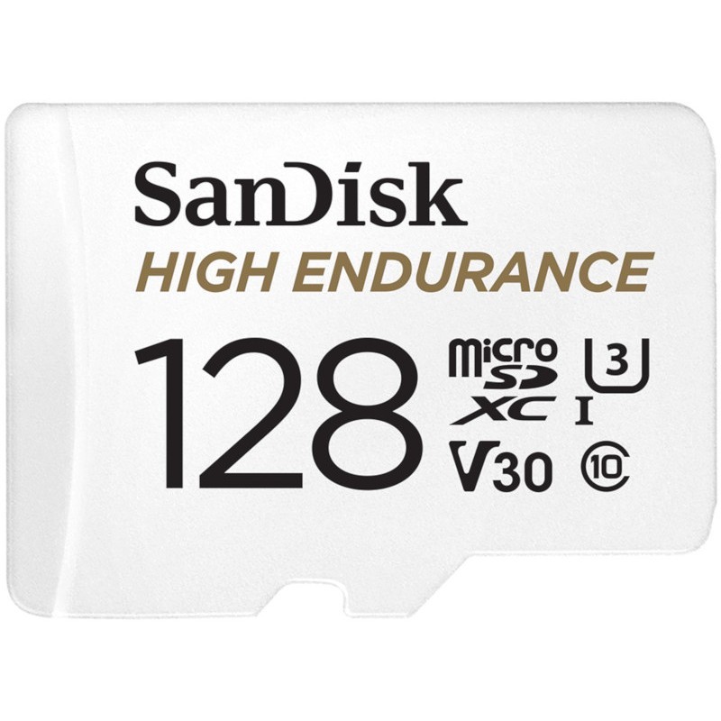 SANDISK  High Endurance microSDXC 128GB +