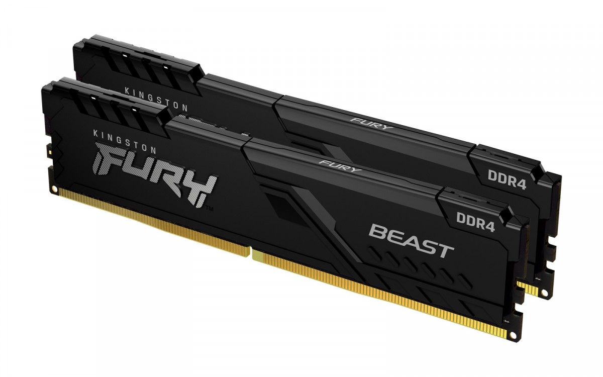 KINGSTON  Memory DDR4 Fury Beast 16GB(2*8GB)/3600