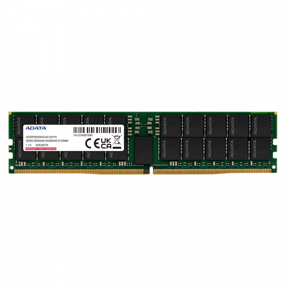 Adata  Memory DDR5 5600 RDIMM 64GB
