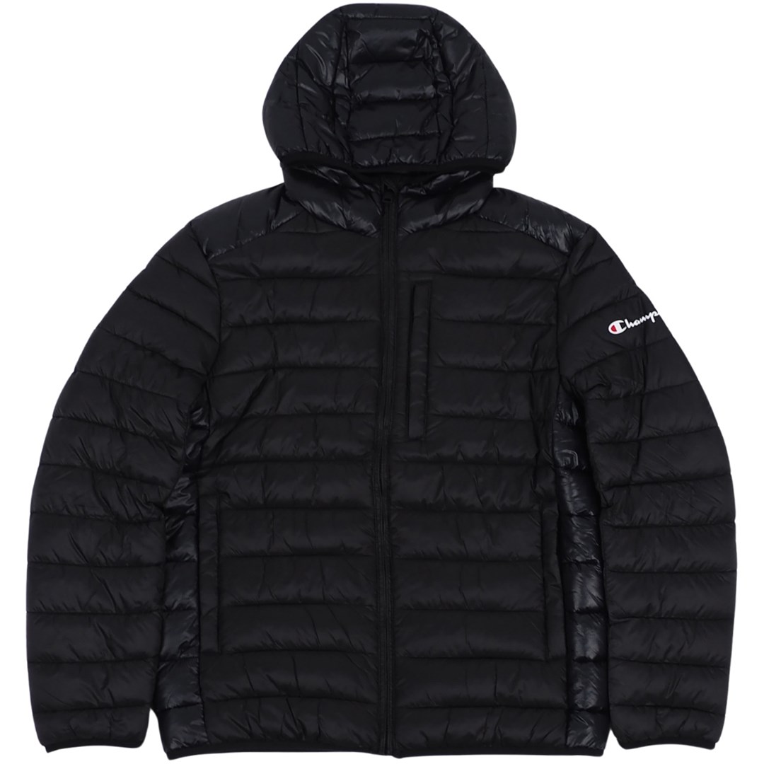 CHAMPION Men`s  Hooded Jacket Black 220340