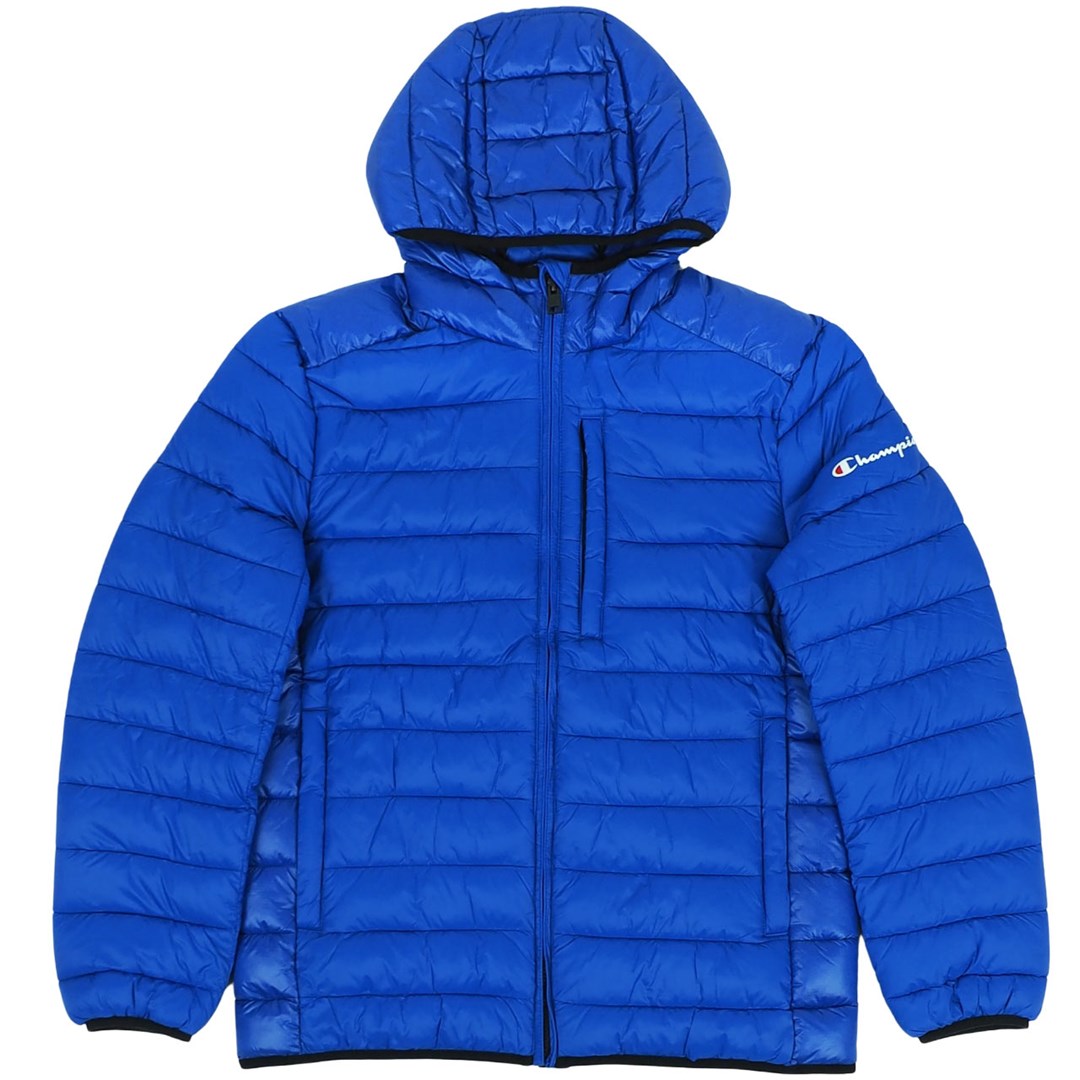 CHAMPION Men`s  Hooded Jacket Blue 220340
