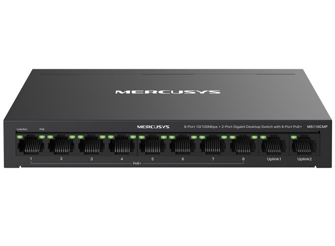 MERCUSYS  MS110CMP Network Switch PoE Support