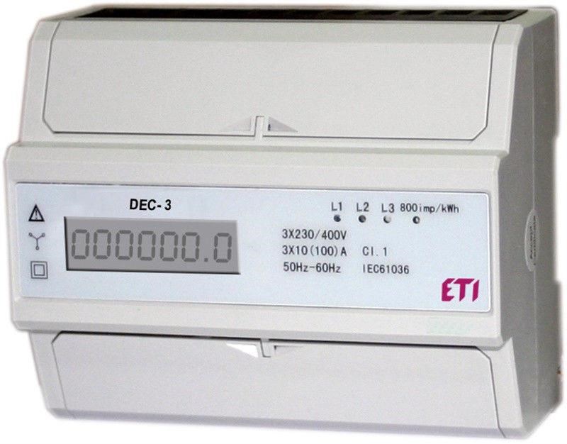 ETI METER ELECTRICITY MODULAR 3F DEC-3