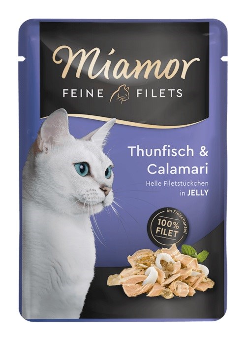 Miamor  Feine Filets Tuna with squid