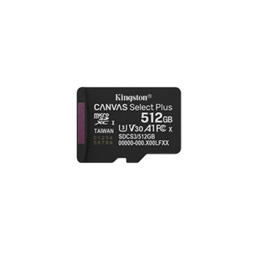 KINGSTON microSD memory card 512GB Canvas