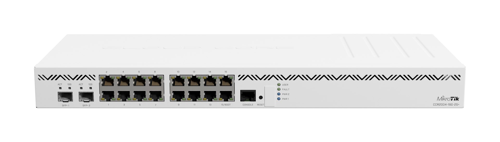 Mikrotik  CCR2004-16G-2S+ wired router Gigabit Ethernet