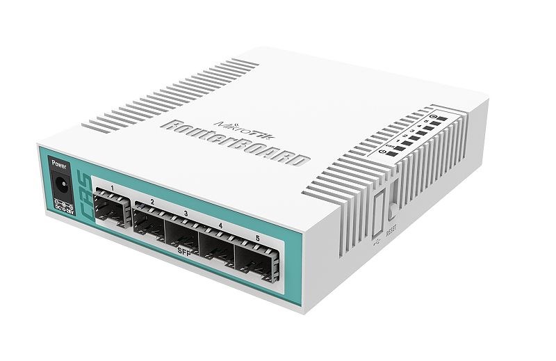 Mikrotik  CRS106-1C-5S network switch Gigabit Ethernet