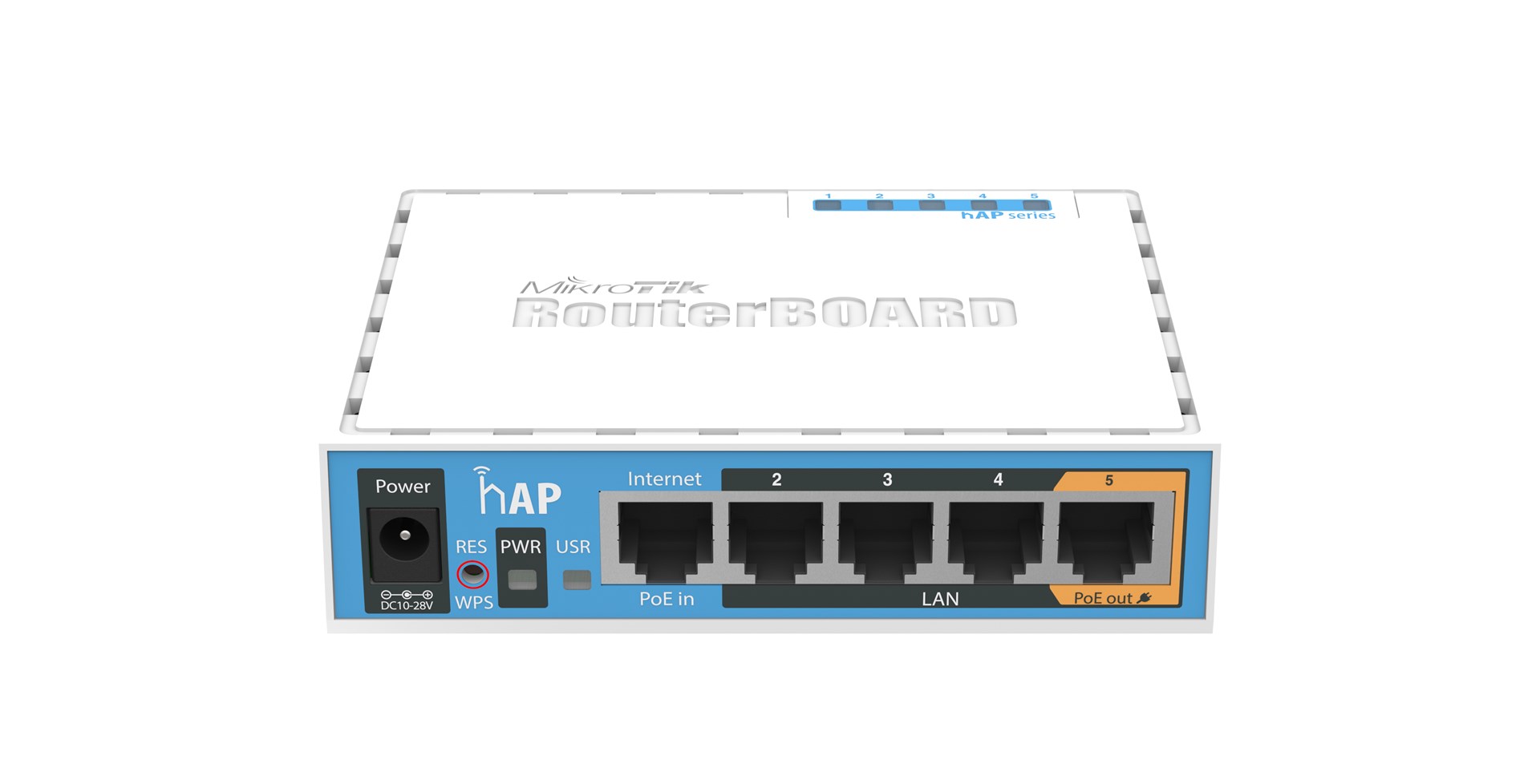Mikrotik  hAP White PoE Support |