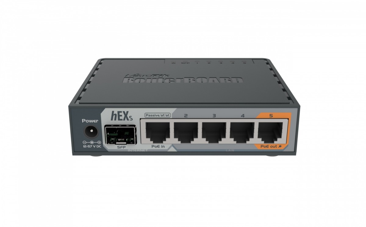Unknown MikroTik Router xDSL 1xWAN 4xLAN