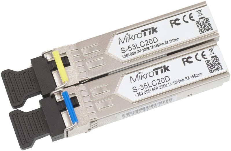 Mikrotik  S-3553LC20D network transceiver module 1250