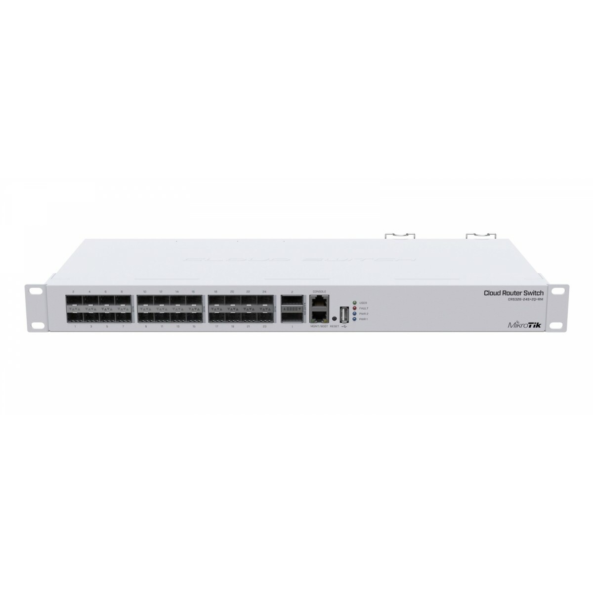 Unknown MikroTik Switch 24xSFP+ 2xQSFP+ CRS326-24S+2Q+R