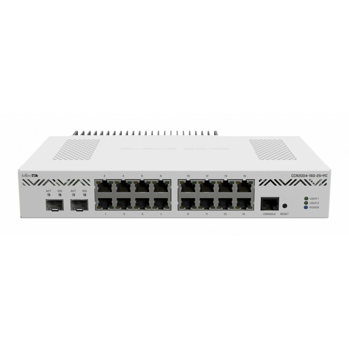Mikrotik   Wired Router CCR2004-16G-2S+PC | CCR2004-16G-2S+PC
