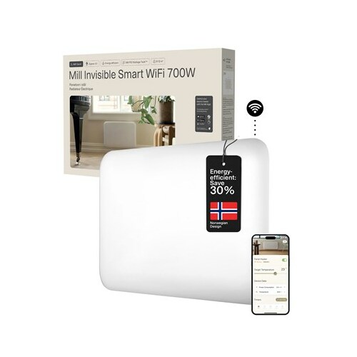 Mill Invisible Smart WiFi Heater |