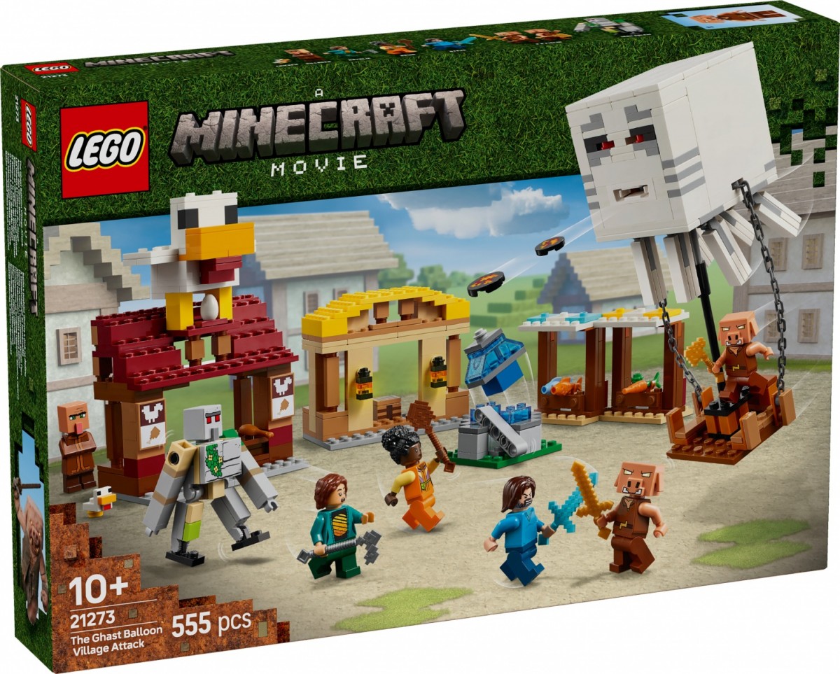 LEGO  Minecraft 21273 Ghast Balloon Attack