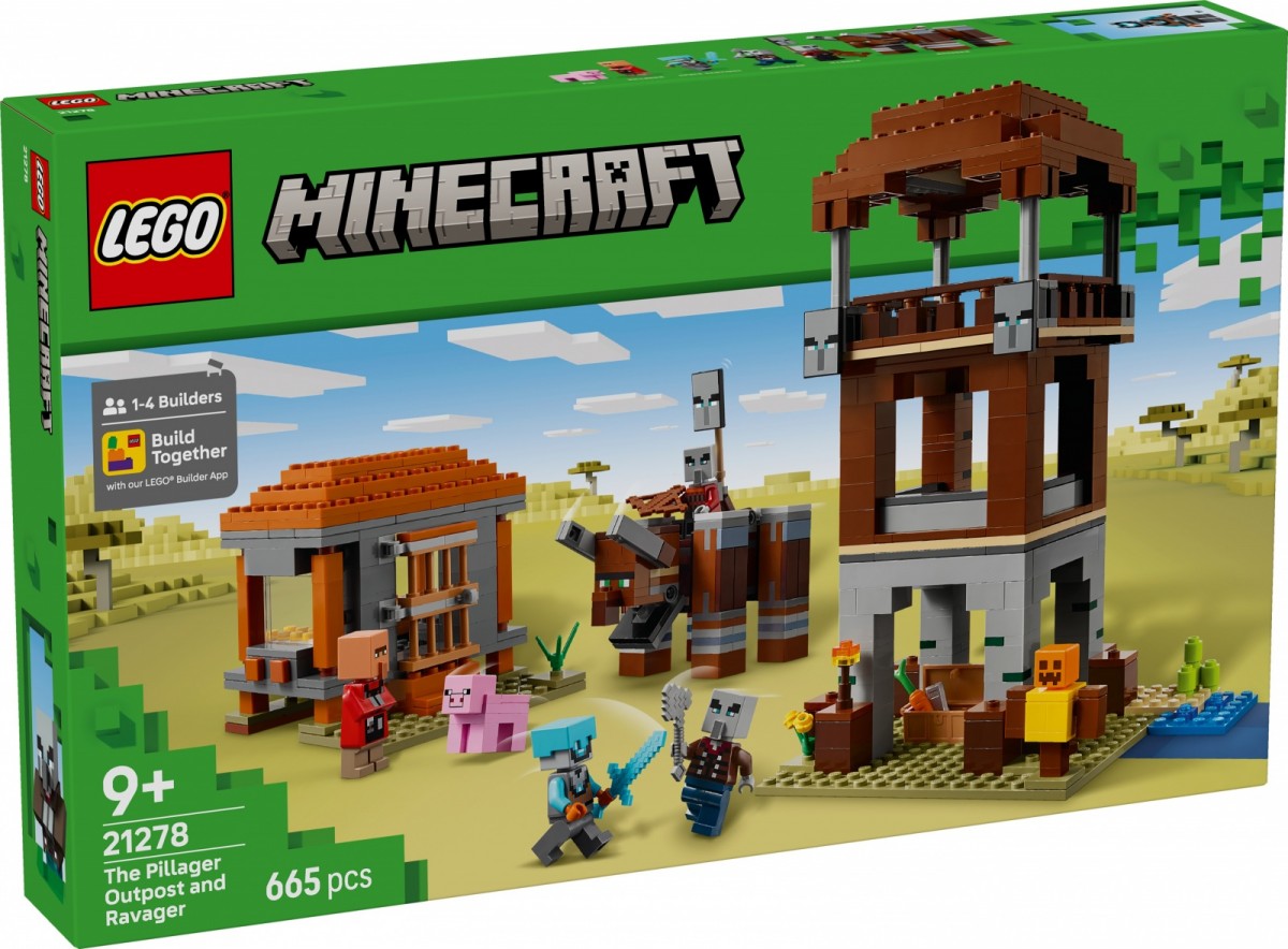 LEGO  Minecraft 21278 Pillager Outpost and