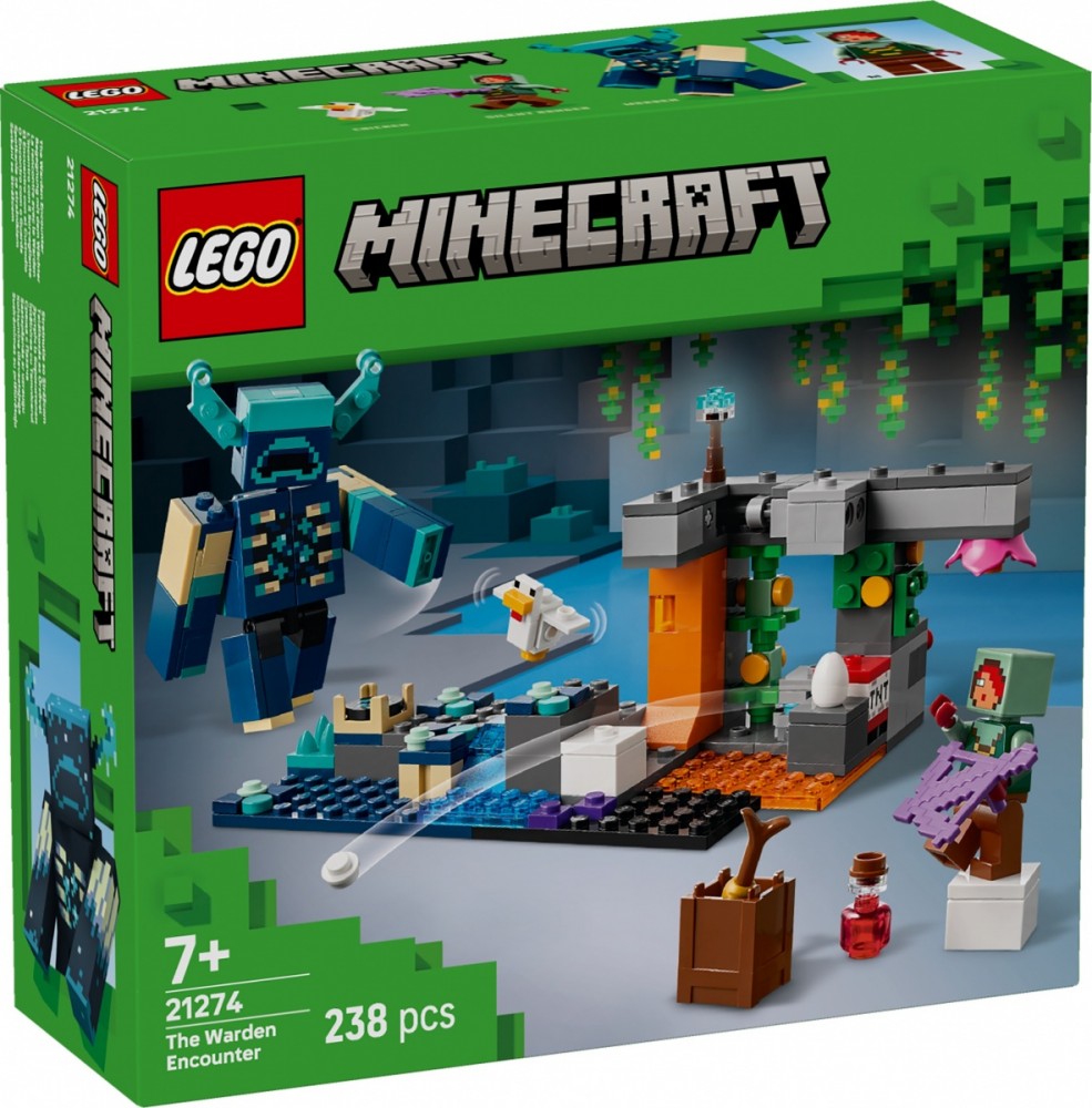 LEGO  Minecraft building blocks 21274: Encounter