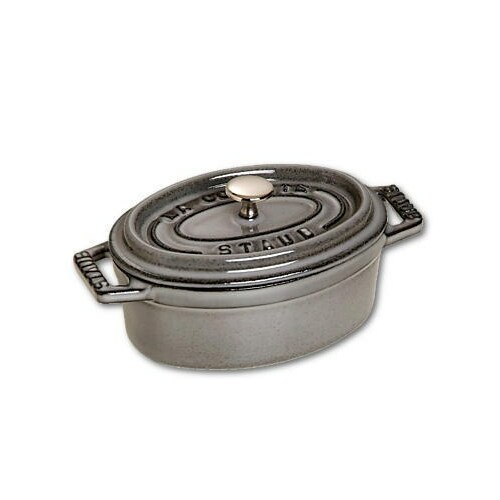 Staub Mini cast iron oval pot