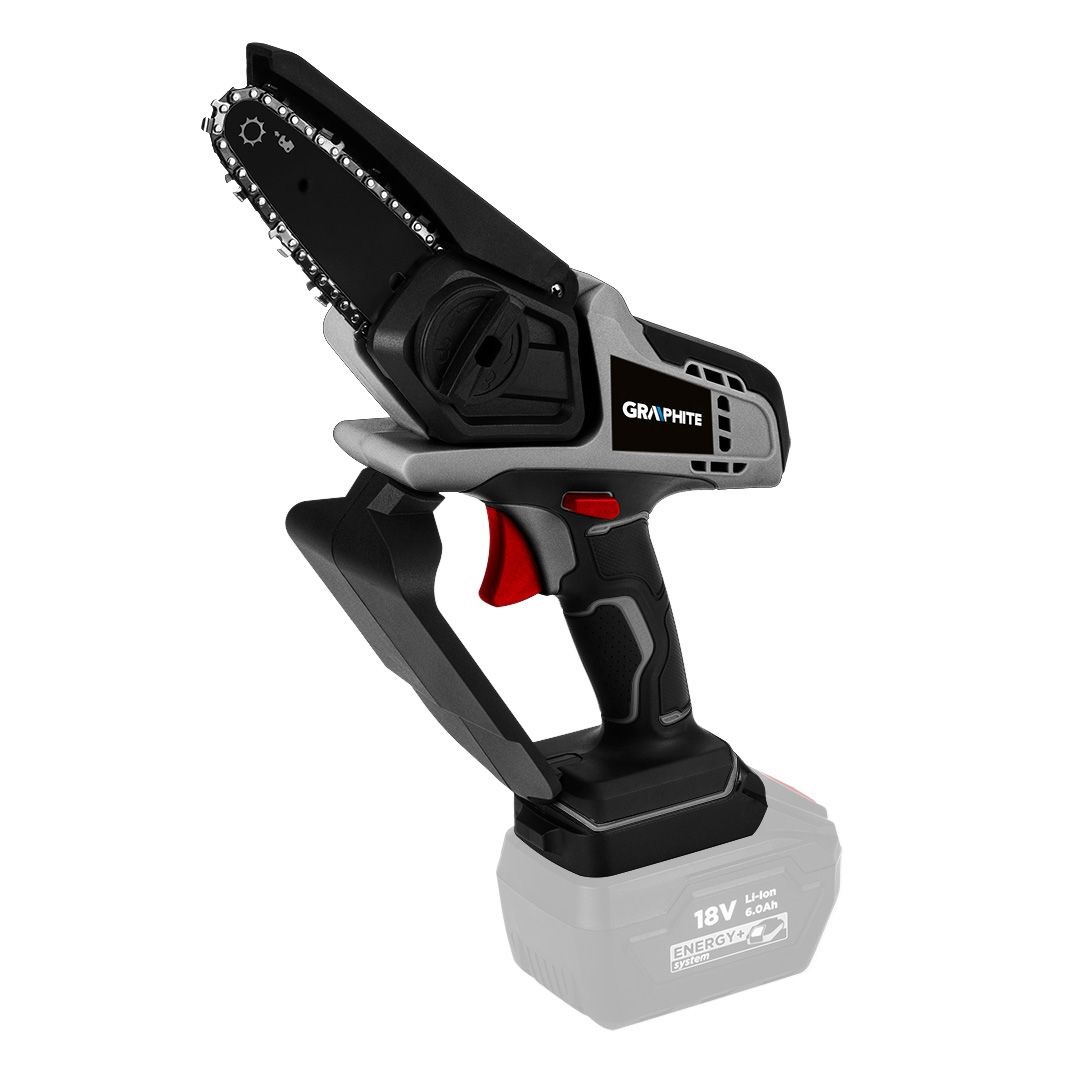 GRAPHITE Mini cordless chain saw Energy+