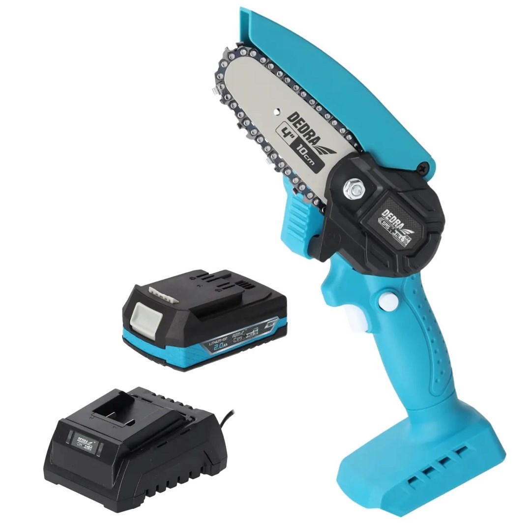 DEDRA Mini cordless chainsaw 4` 18V