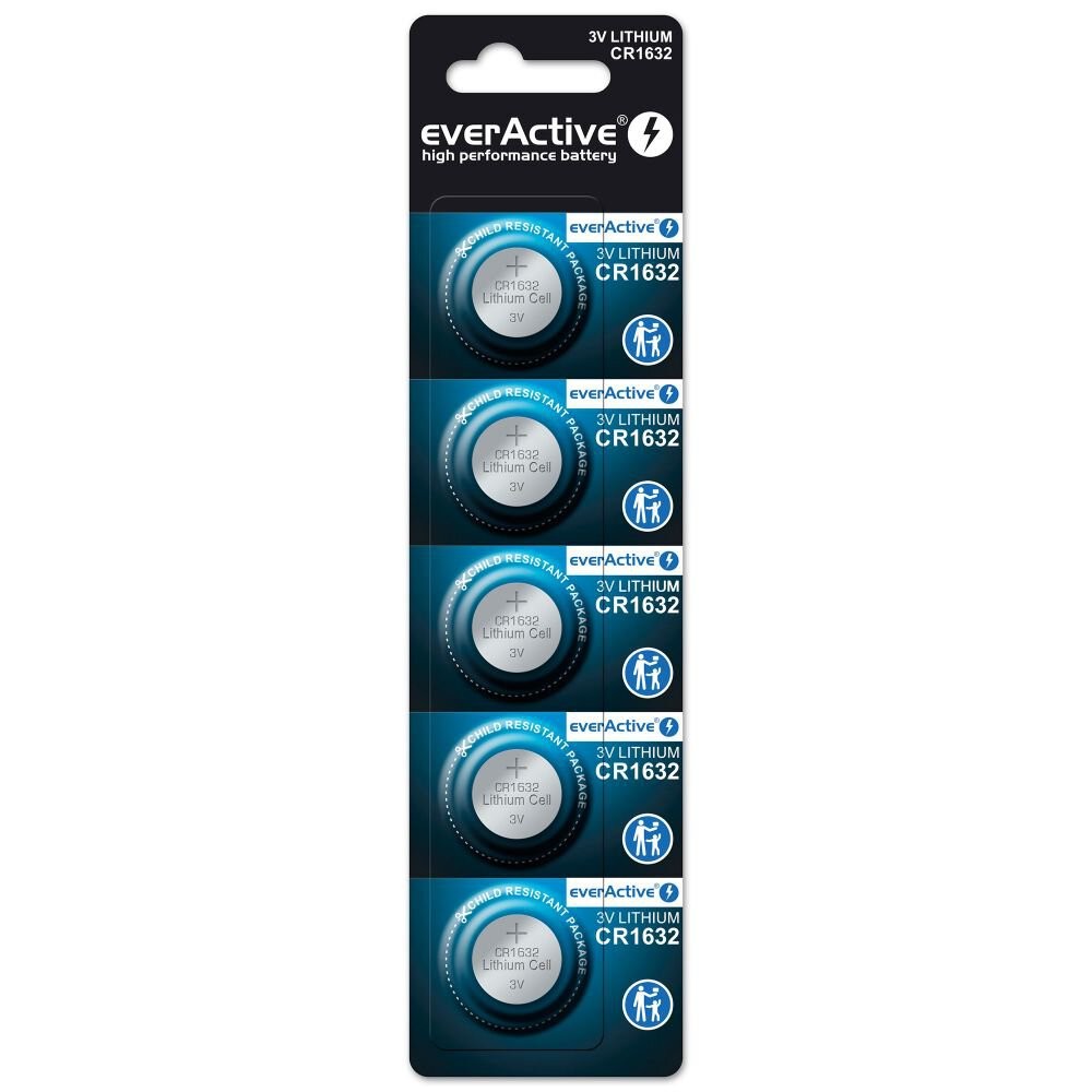 EverActive  Mini CR1632 lithium batteries blister