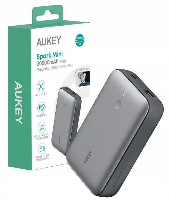 AUKEY Mini Power Bank 20000mAh 22