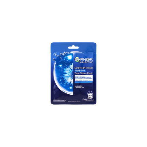 GARNIER Moisture Bomb Night-time Face Tissue