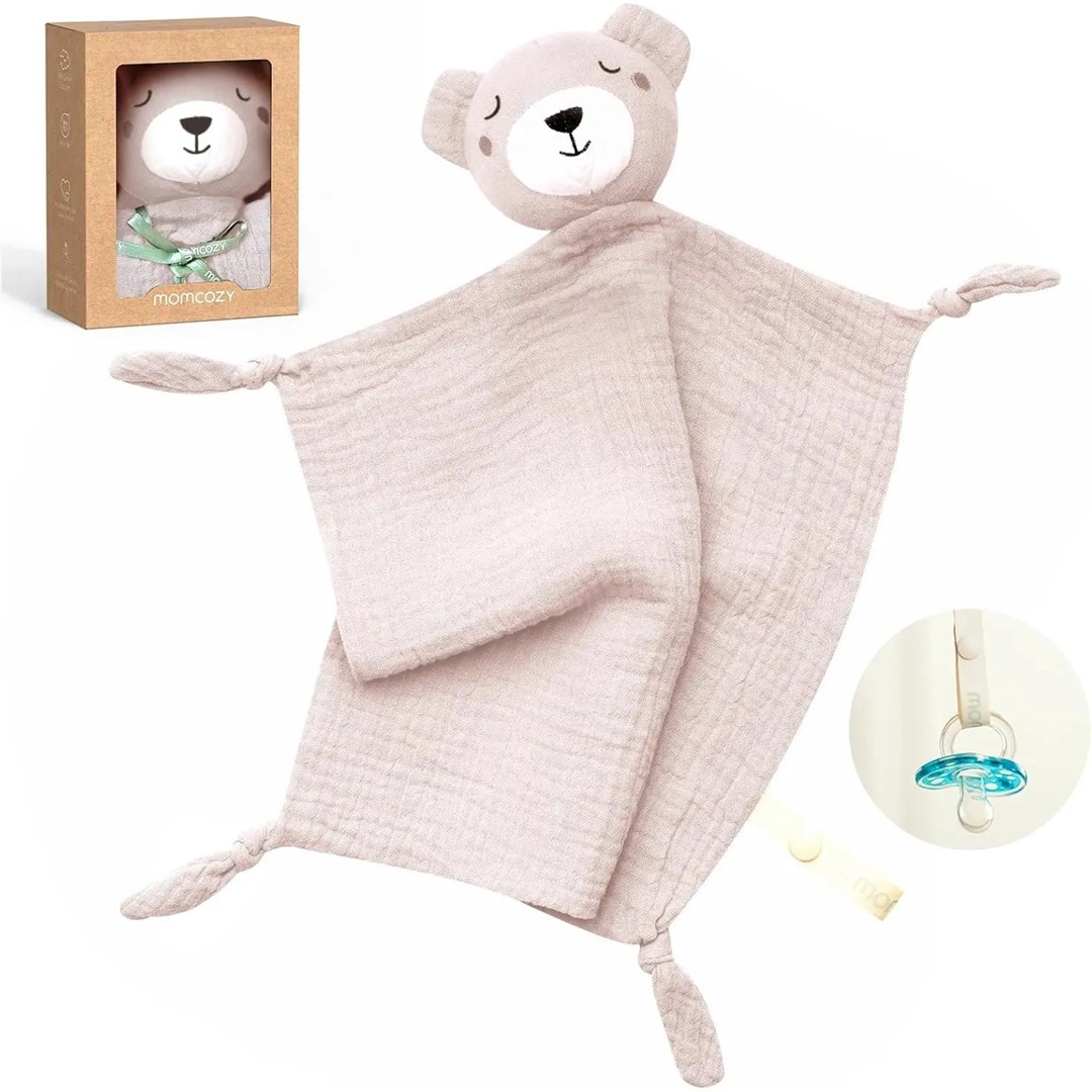 Momcozy cotton teddy bear for babies