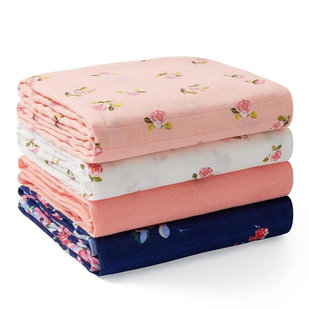 Momcozy  SJ003 Muslin Swaddles 4 pcs