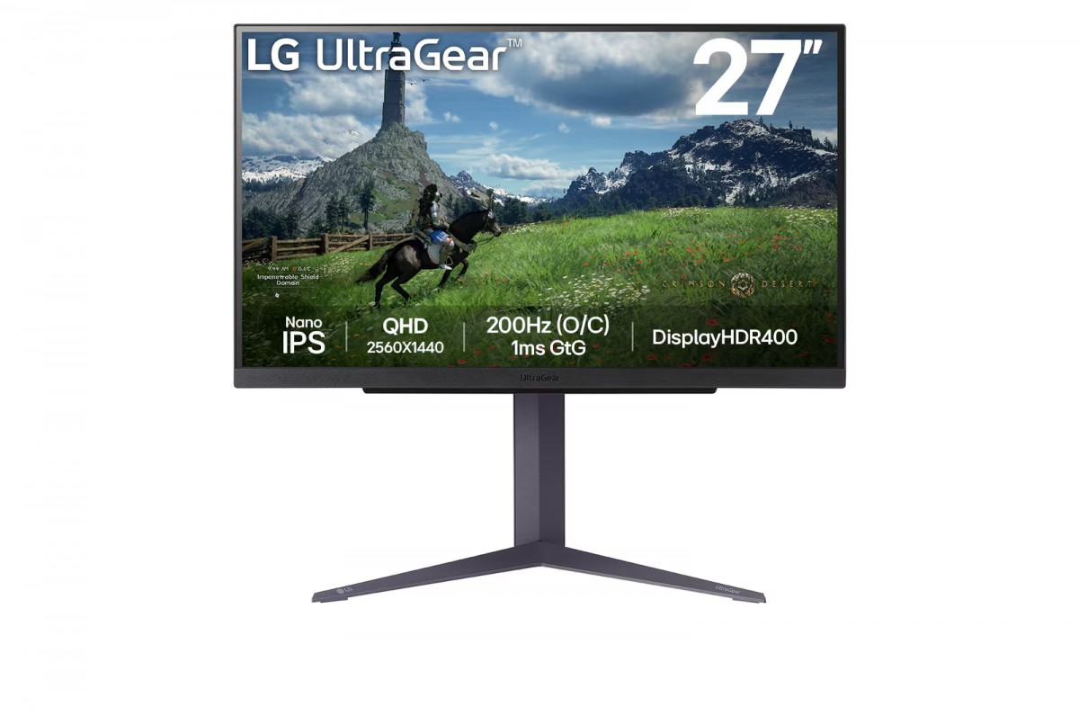 LG Electronics Monitor 27 inch 27GS85Q-B