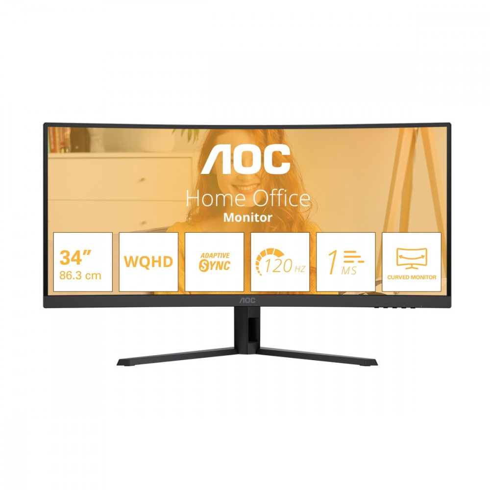 AOC  Monitor 34 inch CU34B3E VA