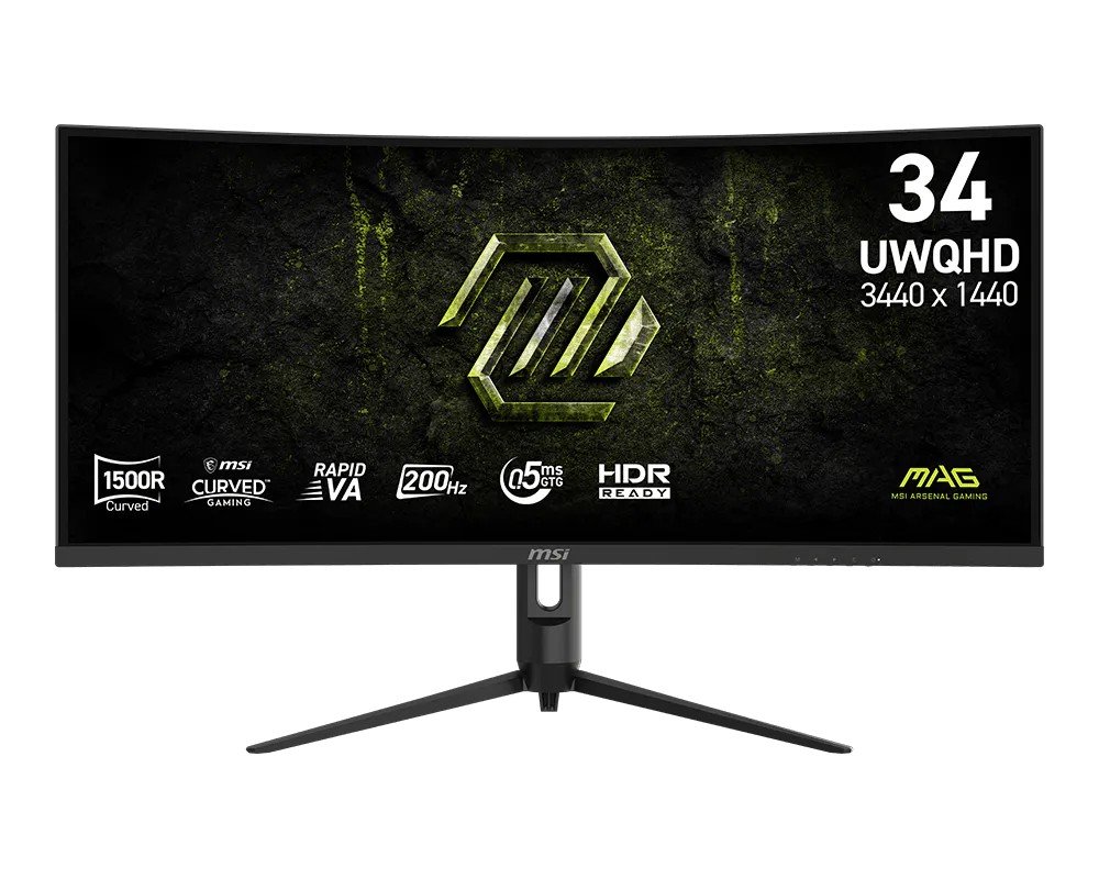 MSI  Monitor 34 inches MAG 342CQRF