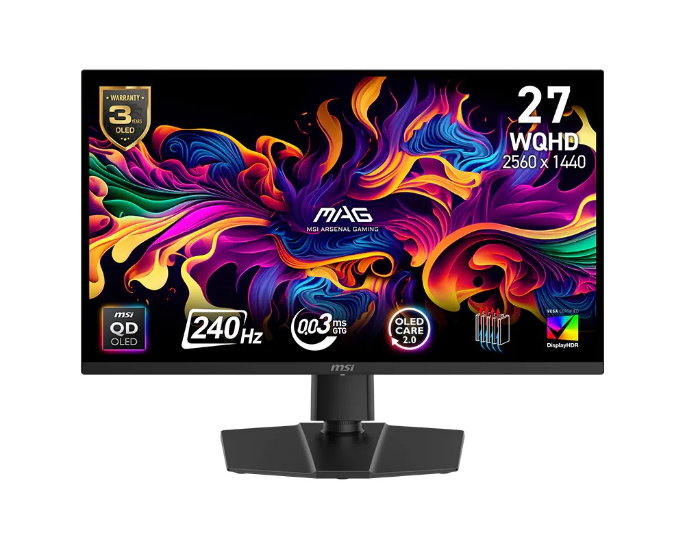 MSI  Monitor MAG 271QP QD-OLED X
