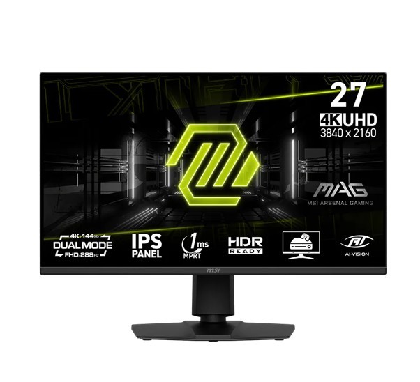 MSI  Monitor MAG 275UPD E14 27-inch/LED/UHD/Flat/288Hz/Black