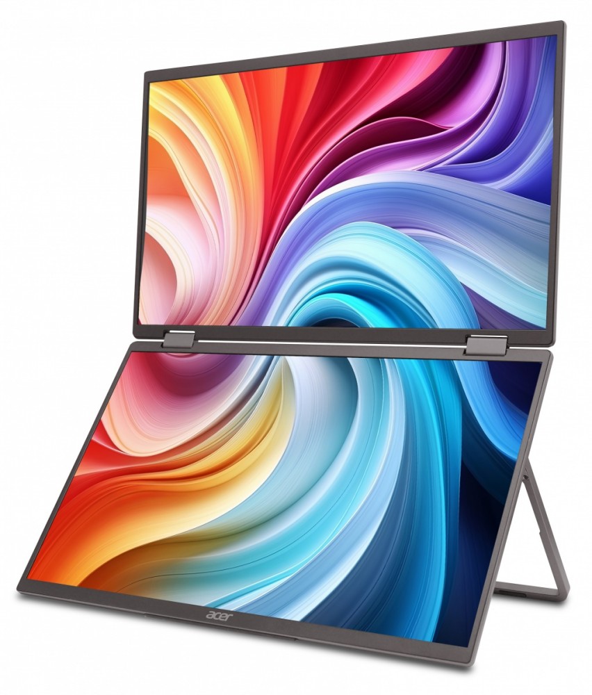 Acer Monitor mobilny dual 16 cali