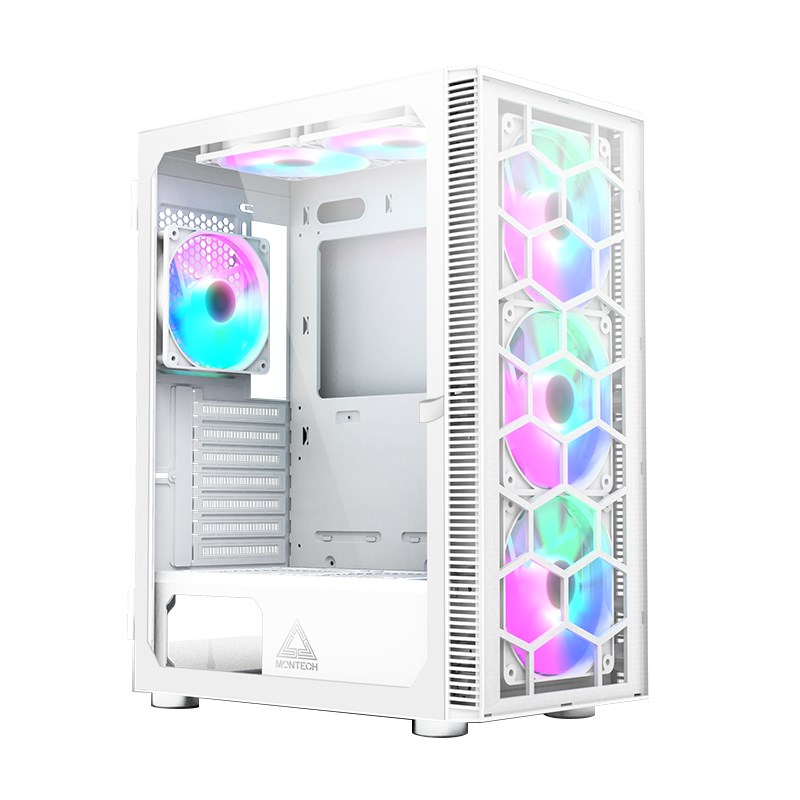 Montech X3 Glass Midi-Tower, RGB, Tempered