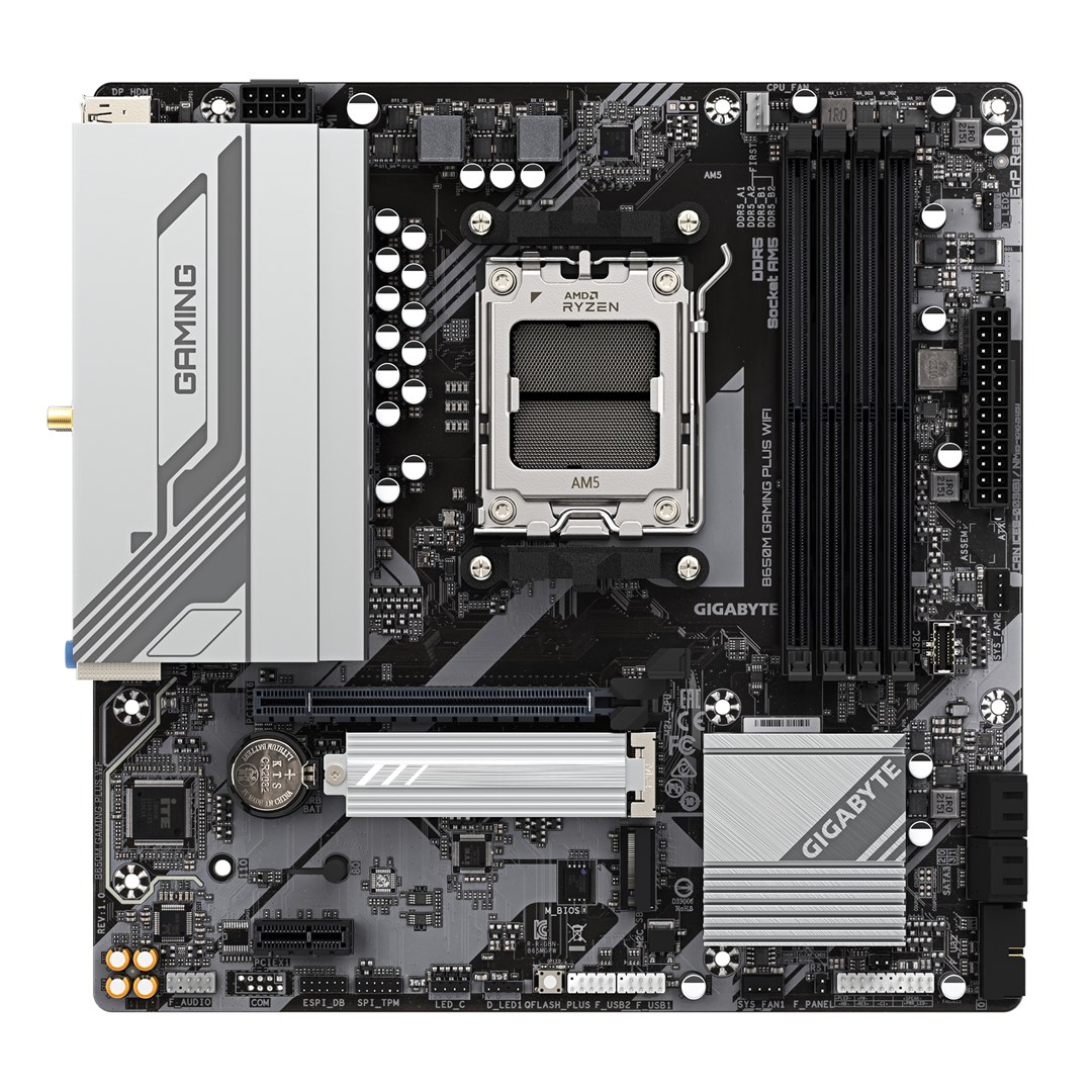 GIGABYTE Motherboard AMD B650 SAM5 MATX/B650M