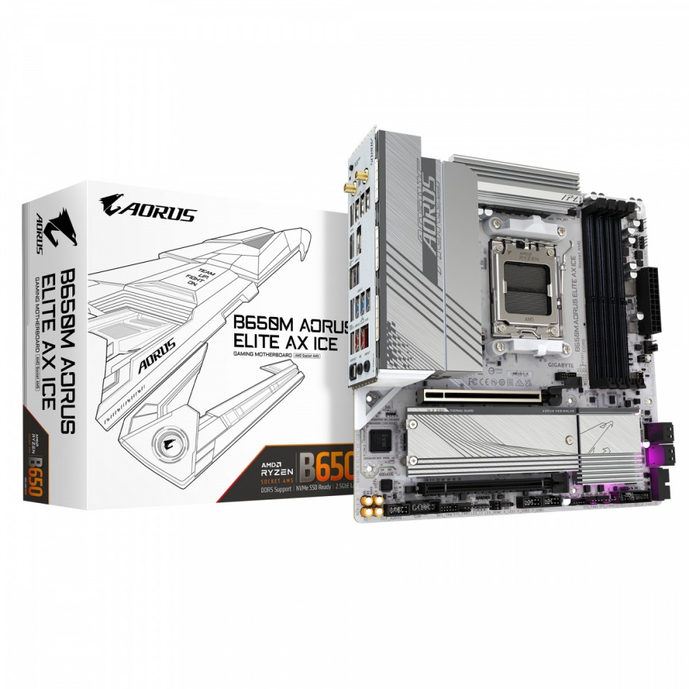 GIGABYTE  Motherboard B650M A ELITE AX