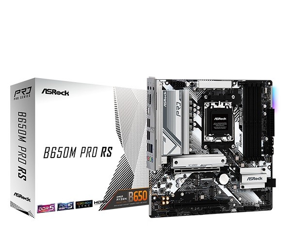 ASRock Motherboard B650M PRO RS AM5