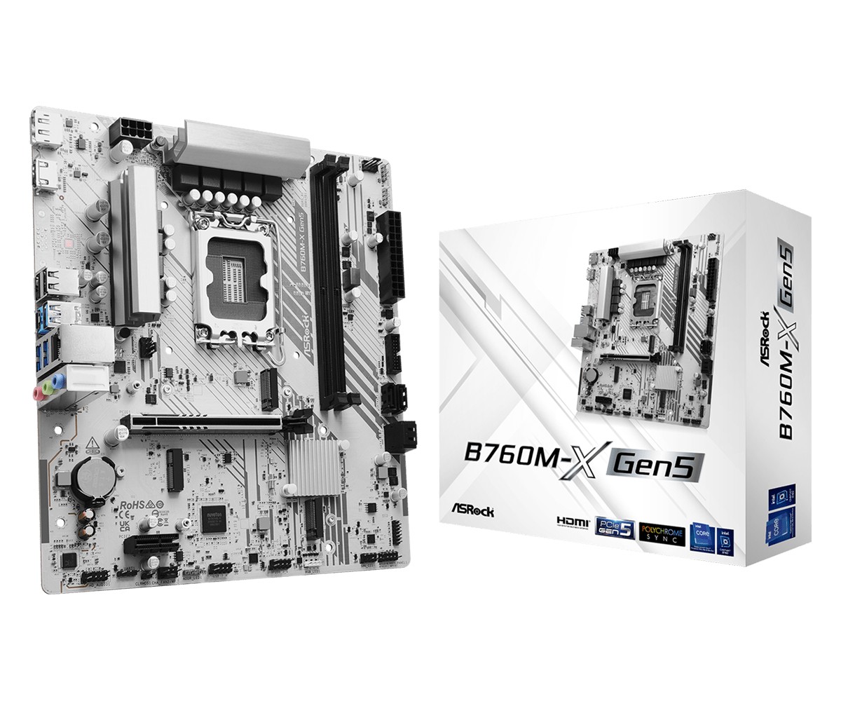 ASRock  Motherboard B760M-X GEN5 s1700 2DDR5