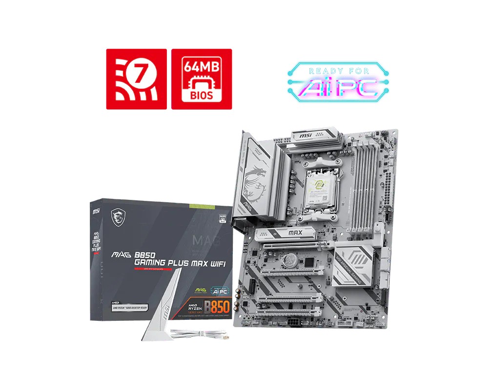 MSI  Motherboard B850 GAMING PLUS WIFI6E