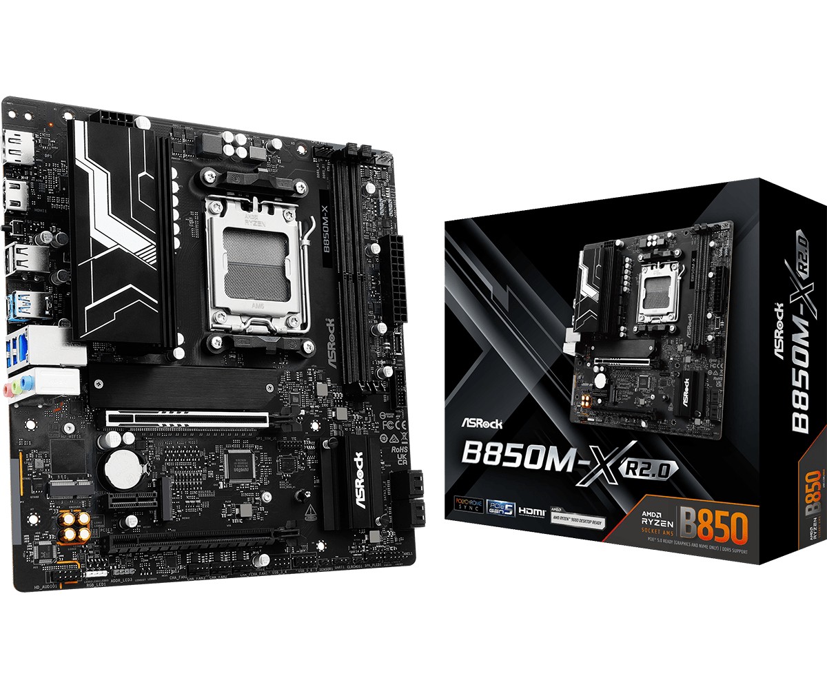 ASRock Motherboard B850M-X R2.0 AM5