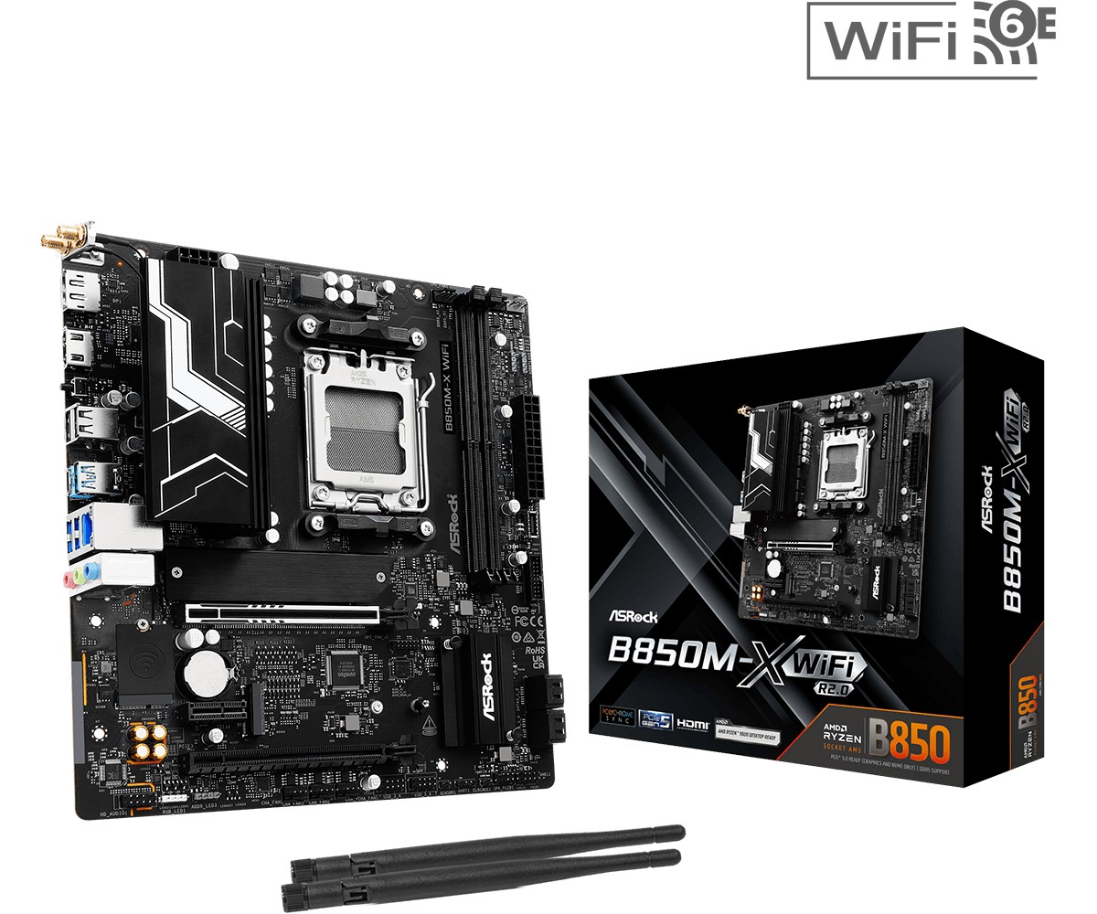 ASRock Motherboard B850M-X WIFI R2.0