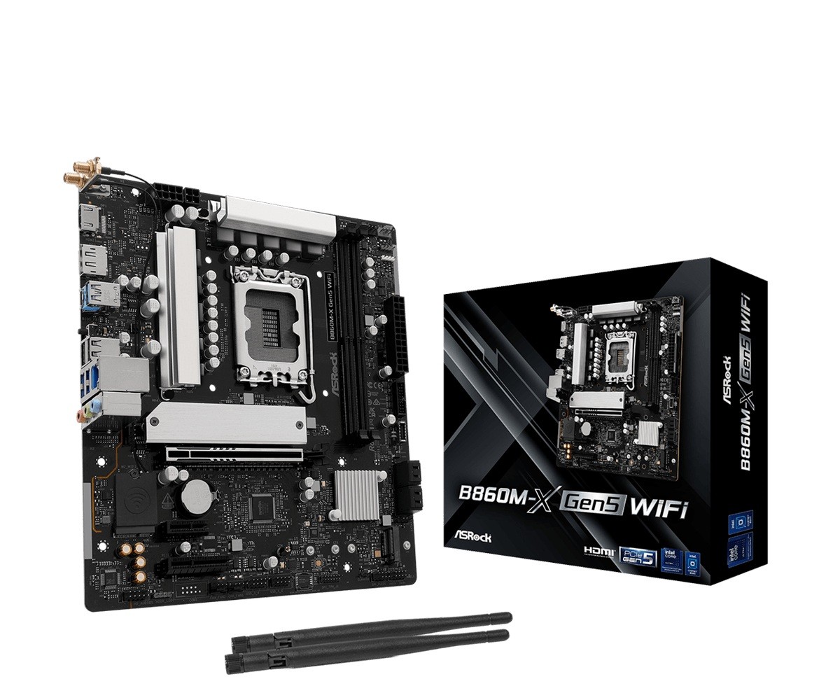 ASRock  Motherboard B860M-X GEN5 Wi-Fi s1851