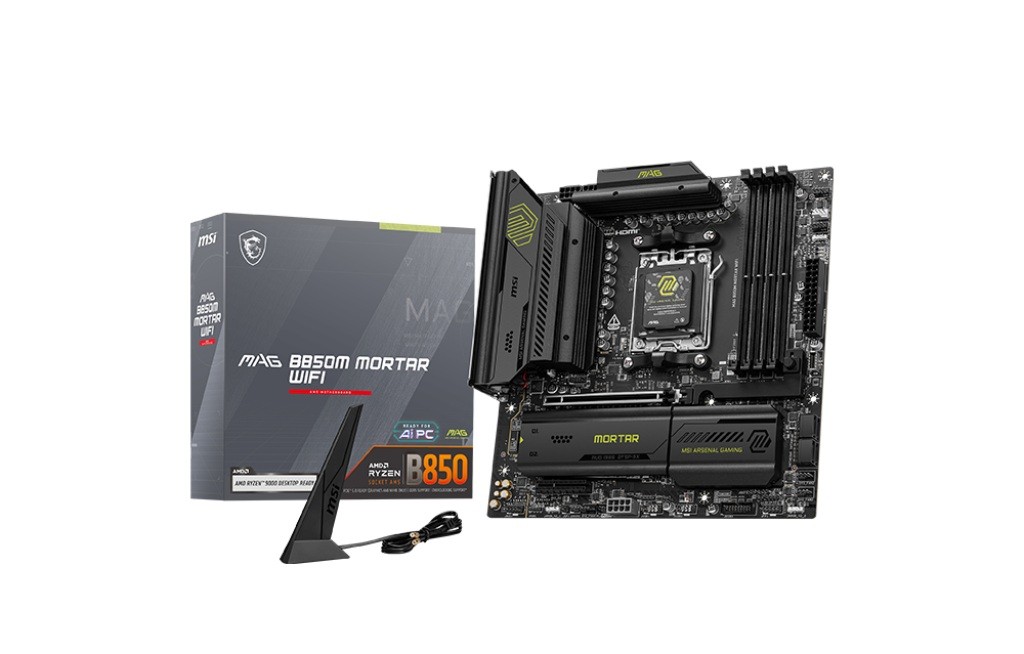 MSI Motherboard MAG B850M MORTAR WIFI