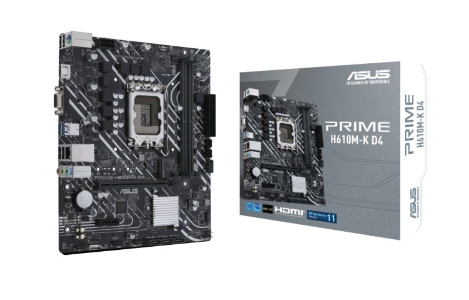 ASUS Motherboard PRIME H610M-K D4 s1700