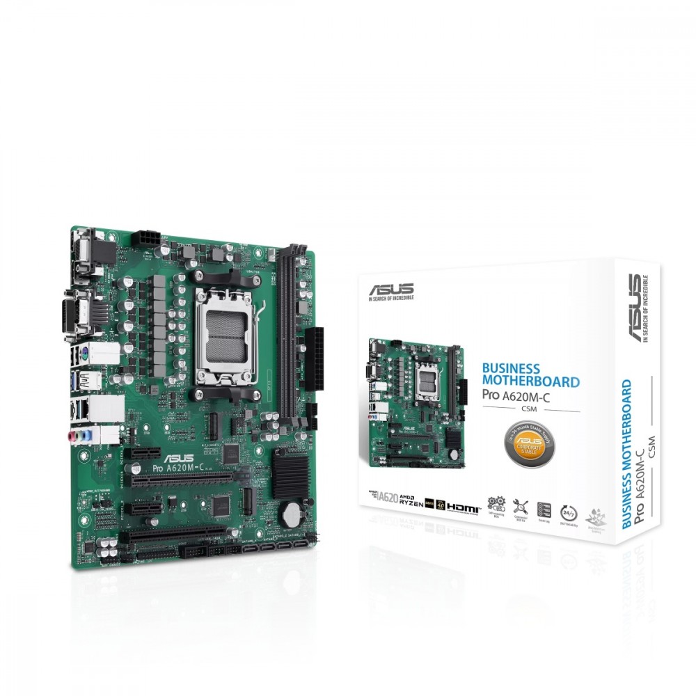 ASUS  Motherboard PRO A620M-C-CSM | PRO