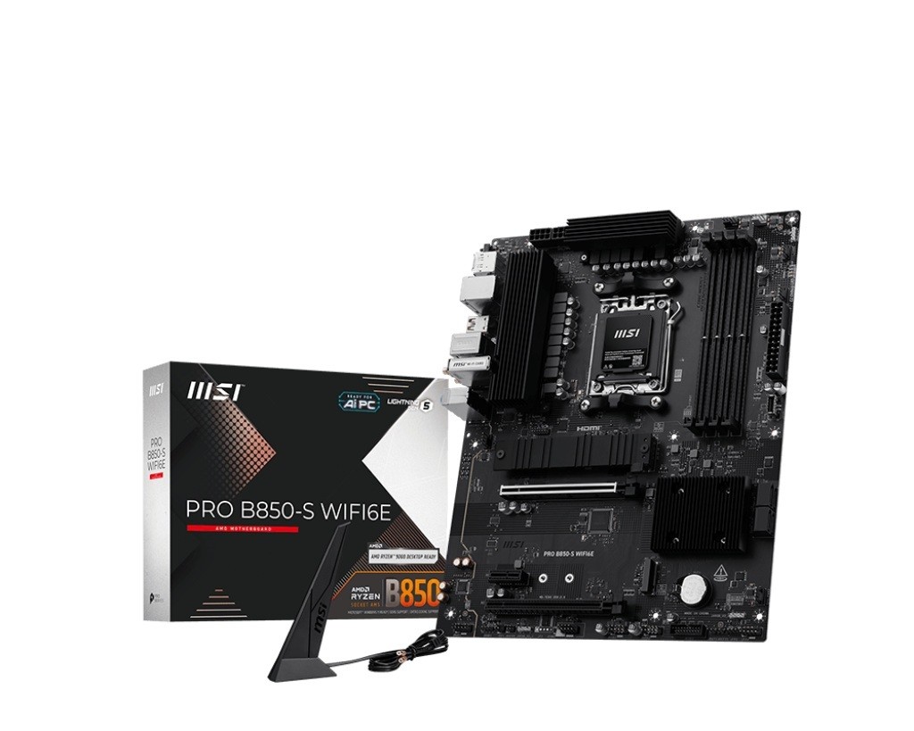 MSI Motherboard PRO B850-S WIFI6E AM5