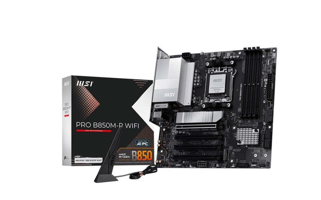 MSI  Motherboard PRO B850M-P WIFI AM5